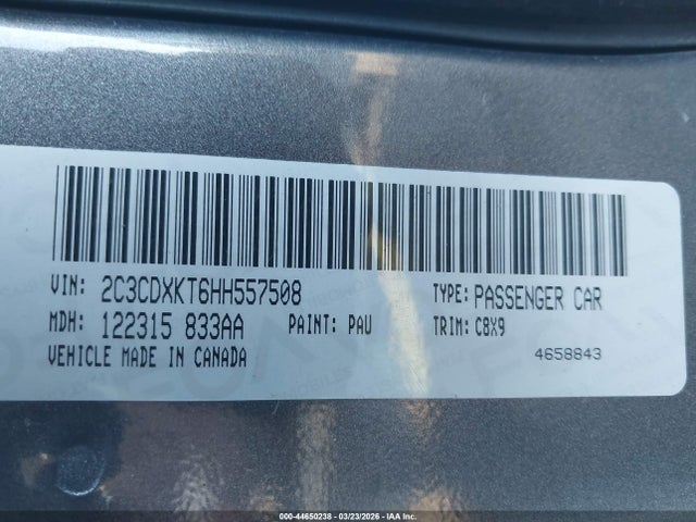 2017 DODGE CHARGER 2C3CDXKT6HH557508 Photo 8