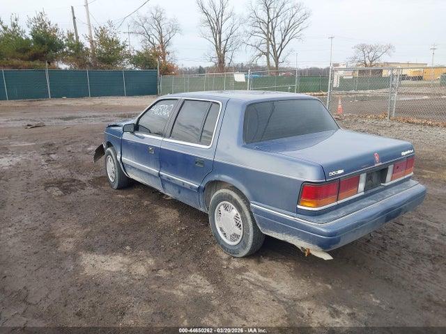 Продажа на аукционе авто 1992 Dodge Spirit Le, vin: 1B3XA5634NF258795, номер лота: 44650262