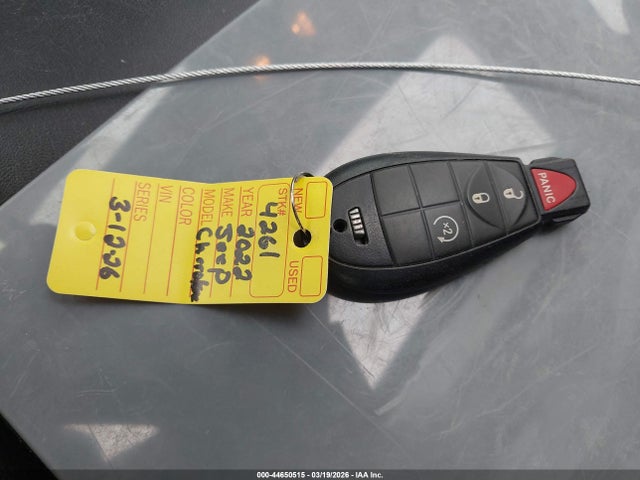 44650515 :رقم المزاد ، 1C4PJMCX2ND555964 vin ، 2022 Jeep Cherokee X 4x4 مزاد بيع