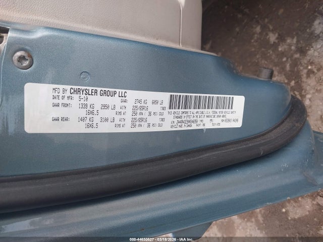2010 CHRYSLER TOWN & COUNTRY 2A4RR4DE9AR346950 Photo 8