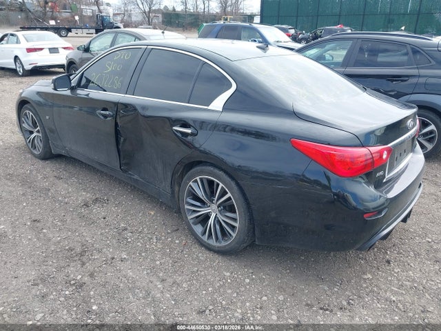 44650530 :رقم المزاد ، JN1BV7AR2EM705630 vin ، 2014 Infiniti Q50 Premium مزاد بيع
