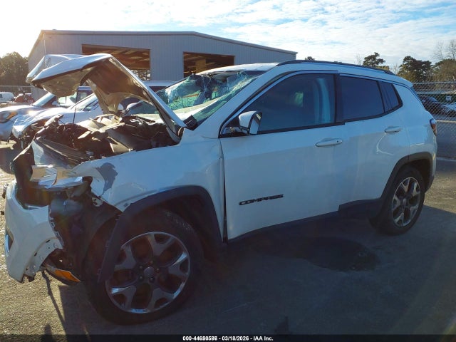 Продажа на аукционе авто 2021 Jeep Compass Limited Fwd, vin: 3C4NJCCB4MT573509, номер лота: 44650586