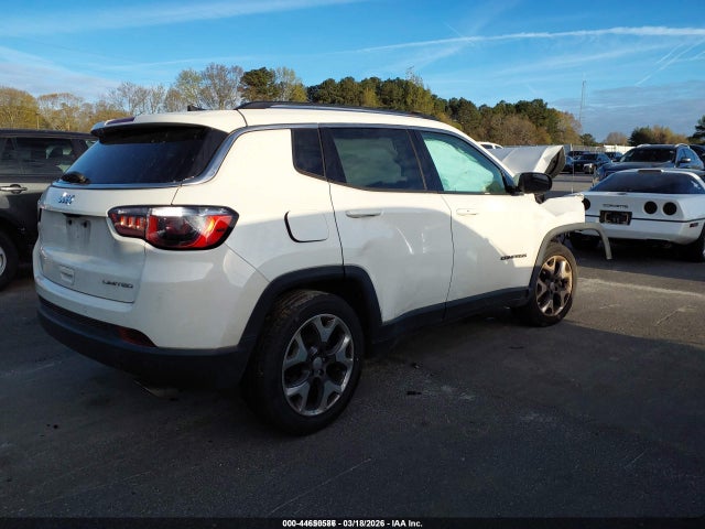 Продажа на аукционе авто 2021 Jeep Compass Limited Fwd, vin: 3C4NJCCB4MT573509, номер лота: 44650586