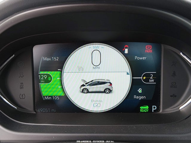 1G1FY6S00K4114734 Chevrolet BOLT EV LT
