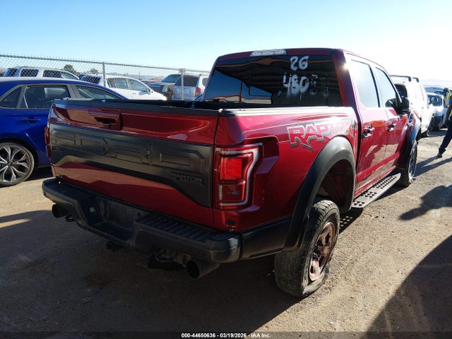44650636 :رقم المزاد ، 1FTFW1RG2JFB84709 vin ، 2018 Ford F-150 Raptor مزاد بيع