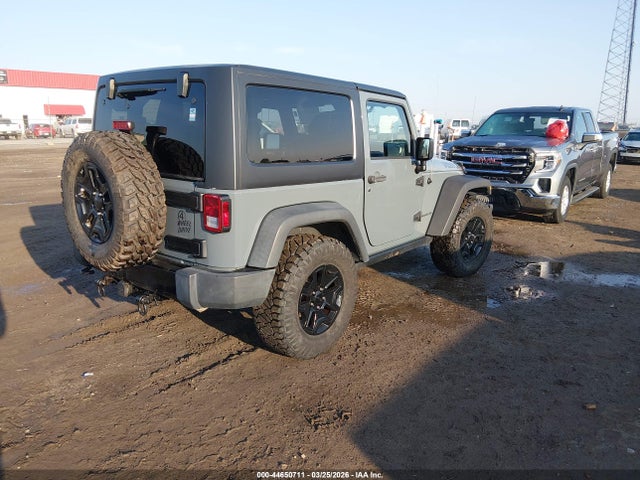2015 Jeep Wrangler Willys Wheeler მანქანა იყიდება აუქციონზე, vin: 1C4AJWAG0FL702004, აუქციონის ნომერი: 44650711