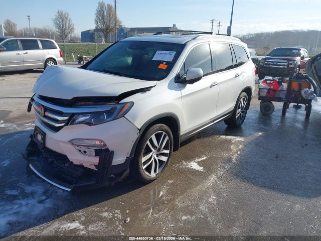 2017 Honda Pilot Touring მანქანა იყიდება აუქციონზე, vin: 5FNYF6H9XHB056354, აუქციონის ნომერი: 44650736