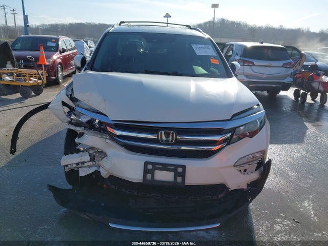2017 Honda Pilot Touring მანქანა იყიდება აუქციონზე, vin: 5FNYF6H9XHB056354, აუქციონის ნომერი: 44650736