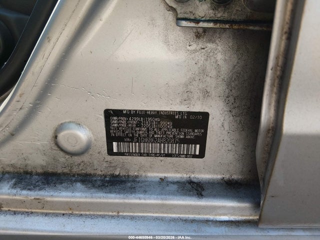 2010 SUBARU IMPREZA JF1GH6B62AH820875 Photo 8