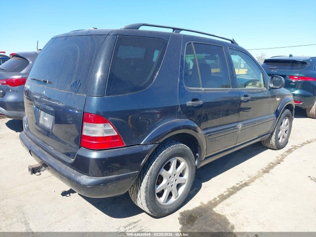 2000 Mercedes-benz Ml 430 მანქანა იყიდება აუქციონზე, vin: 4JGAB72E3YA168040, აუქციონის ნომერი: 44650949