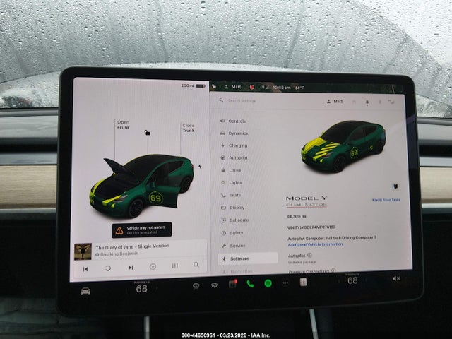 Aukcja sprzedaży 2021 Tesla Model Y Performance Dual Motor All-wheel Drive, vin: 5YJYGDEF4MF076153, numer aukcji: 44650961