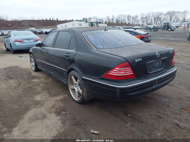 Aukcja sprzedaży 2001 Mercedes-benz S 430, vin: WDBNG70JX1A218234, numer aukcji: 44651077