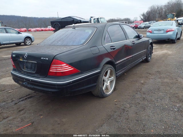 Aukcja sprzedaży 2001 Mercedes-benz S 430, vin: WDBNG70JX1A218234, numer aukcji: 44651077