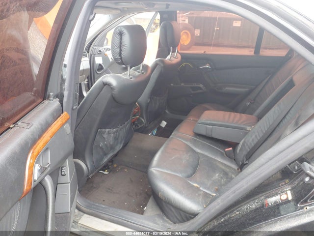 Aukcja sprzedaży 2001 Mercedes-benz S 430, vin: WDBNG70JX1A218234, numer aukcji: 44651077