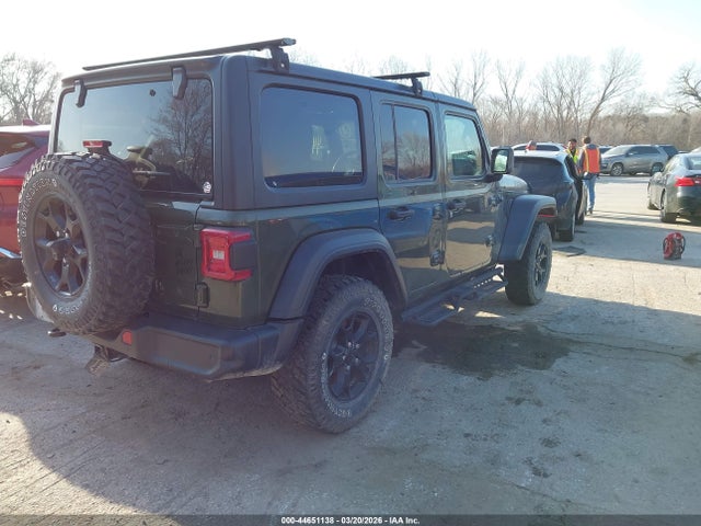 Aukcja sprzedaży 2021 Jeep Wrangler Unlimited Willys 4x4, vin: 1C4HJXDG7MW731057, numer aukcji: 44651138