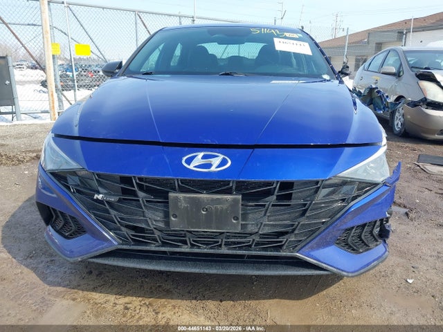 Auction sale of the 2022 Hyundai Elantra N Line, vin: KMHLR4AF6NU311943, lot number: 44651143