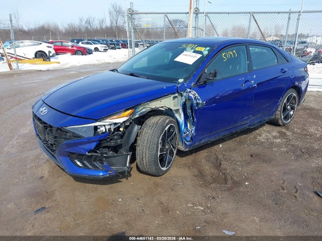 Auction sale of the 2022 Hyundai Elantra N Line, vin: KMHLR4AF6NU311943, lot number: 44651143