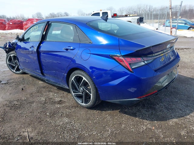 Auction sale of the 2022 Hyundai Elantra N Line, vin: KMHLR4AF6NU311943, lot number: 44651143