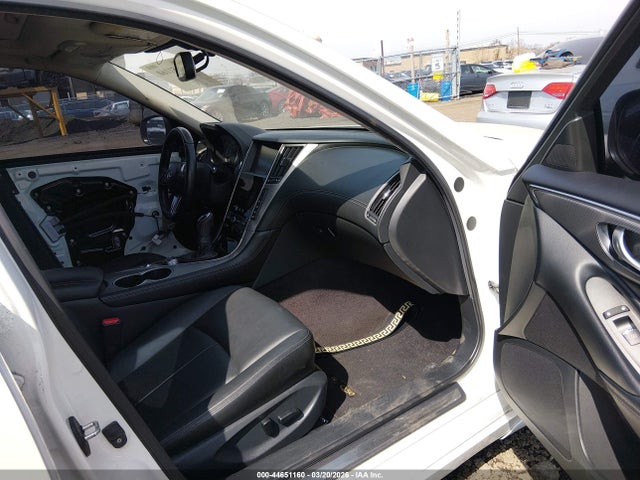 44651160 :رقم المزاد ، JN1EV7AR5JM443061 vin ، 2018 Infiniti Q50 3.0t Luxe مزاد بيع