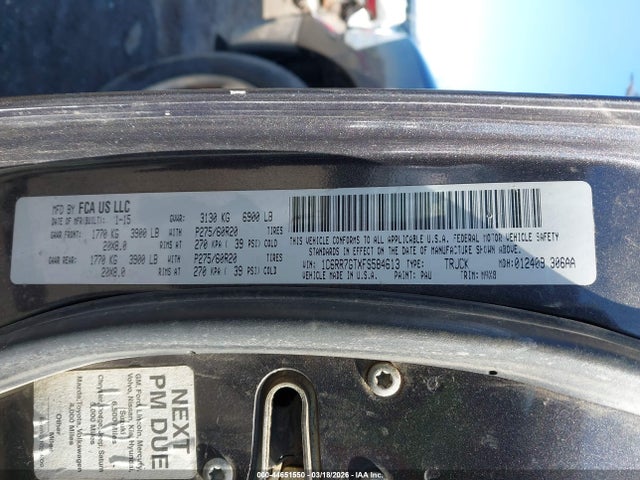 2015 RAM 1500 1C6RR7GTXFS584613 Photo 8