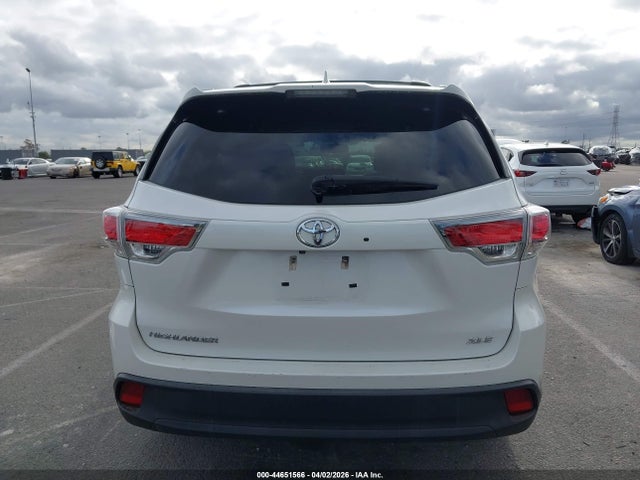 5TDKKRFH8GS124173 Toyota Highlander Xle V6