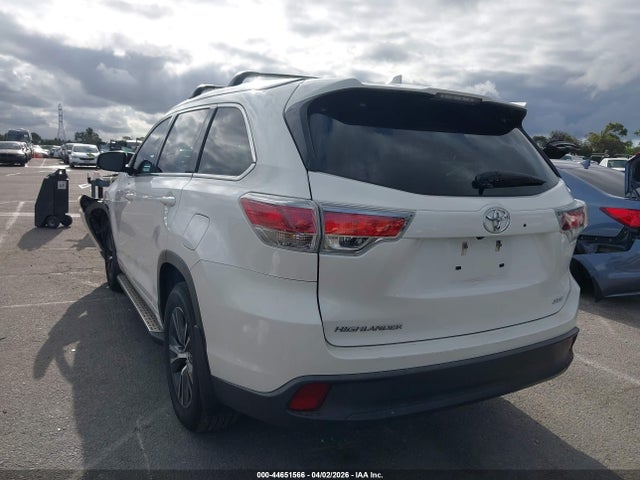5TDKKRFH8GS124173 Toyota Highlander Xle V6