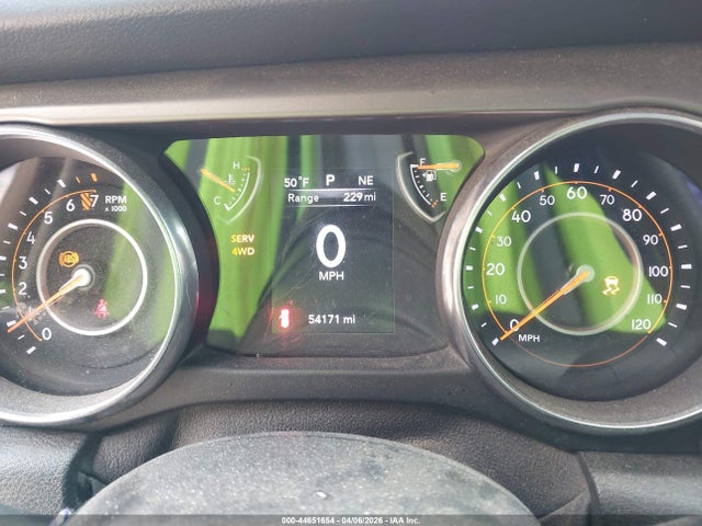 2020 Jeep Wrangler Unlimited Sport 4x4 მანქანა იყიდება აუქციონზე, vin: 1C4HJXDGXLW282360, აუქციონის ნომერი: 44651654