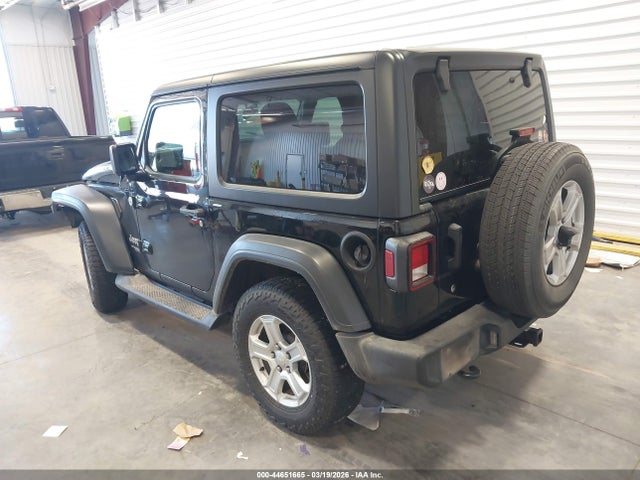 Продажа на аукционе авто 2019 Jeep Wrangler Sport, vin: 1C4GJXAG9KW621365, номер лота: 44651665
