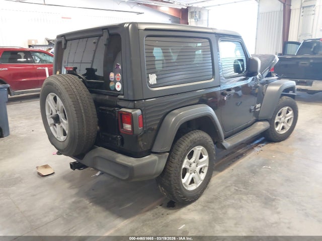Продажа на аукционе авто 2019 Jeep Wrangler Sport, vin: 1C4GJXAG9KW621365, номер лота: 44651665