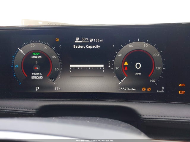 2023 Nissan Ariya Evolve+ მანქანა იყიდება აუქციონზე, vin: JN1BF0BA0PM411398, აუქციონის ნომერი: 44651691