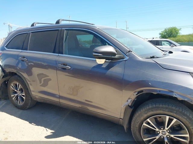 Продажа на аукционе авто 2016 Toyota Highlander Xle V6, vin: 5TDJKRFH0GS225901, номер лота: 44651954