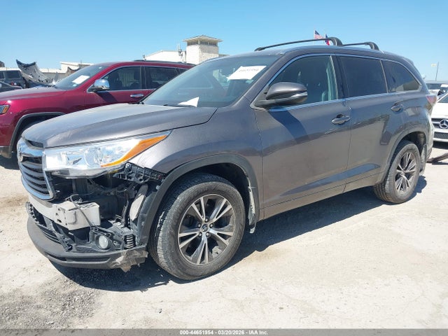 Продажа на аукционе авто 2016 Toyota Highlander Xle V6, vin: 5TDJKRFH0GS225901, номер лота: 44651954