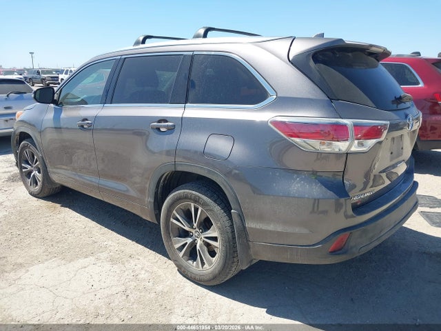 Продажа на аукционе авто 2016 Toyota Highlander Xle V6, vin: 5TDJKRFH0GS225901, номер лота: 44651954