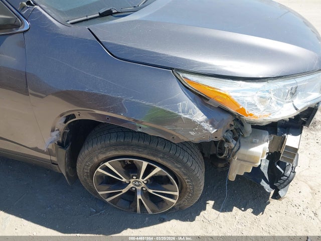Продажа на аукционе авто 2016 Toyota Highlander Xle V6, vin: 5TDJKRFH0GS225901, номер лота: 44651954