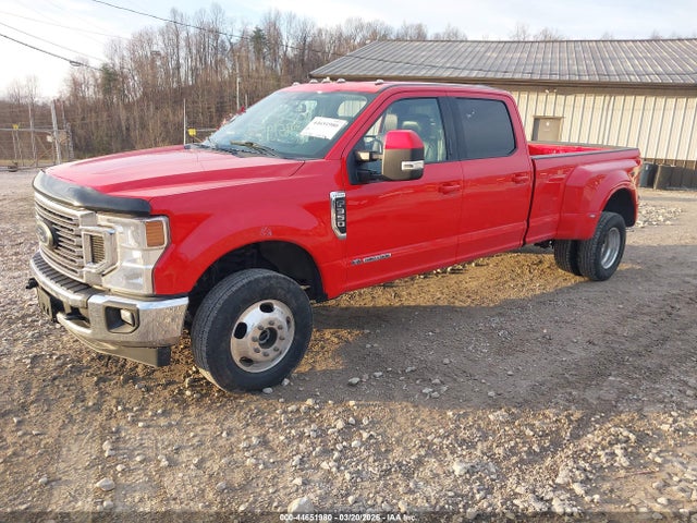 44651980 :رقم المزاد ، 1FT8W3DTXMEC66402 vin ، 2021 Ford F-350 Lariat مزاد بيع