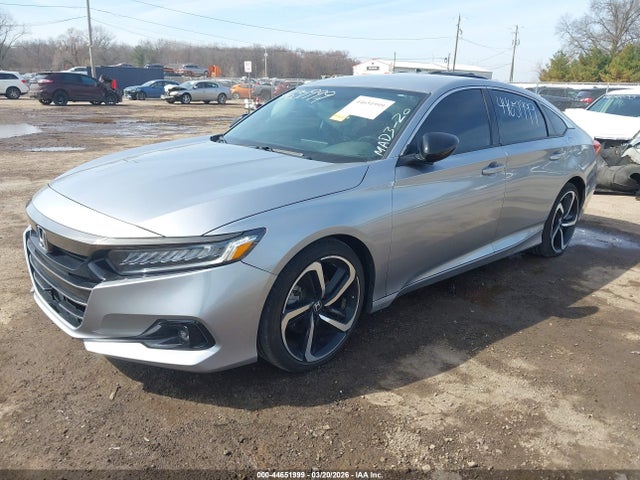 Aukcja sprzedaży 2022 Honda Accord Sport, vin: 1HGCV1F35NA082316, numer aukcji: 44651999