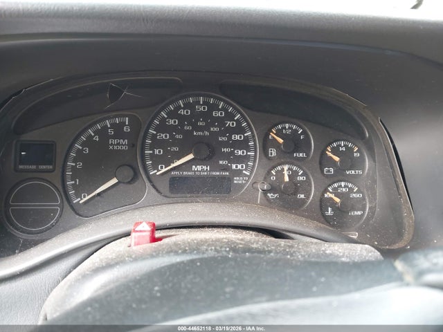 44652118 :رقم المزاد ، 3GNEC13T22G121479 vin ، 2002 Chevrolet Avalanche 1500 مزاد بيع