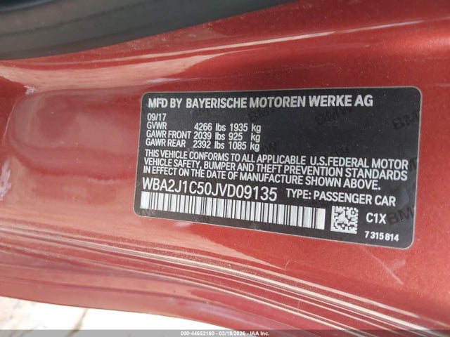 Aukcja sprzedaży 2018 Bmw 230i, vin: WBA2J1C50JVD09135, numer aukcji: 44652160