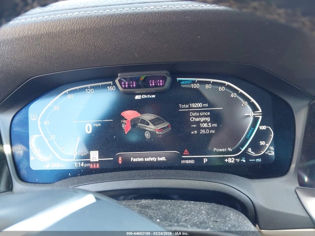 44652189 :رقم المزاد ، WBA5P9C07MFL31692 vin ، 2021 Bmw 330e Xdrive مزاد بيع
