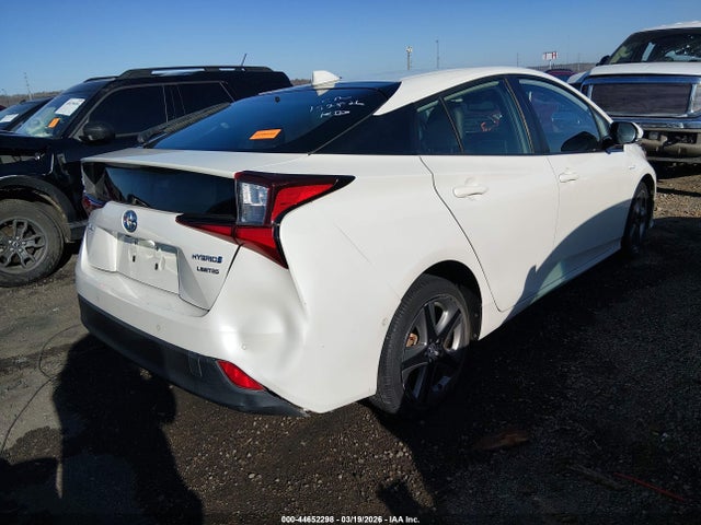 Aukcja sprzedaży 2020 Toyota Prius Limited, vin: JTDKARFU0L3121621, numer aukcji: 44652298