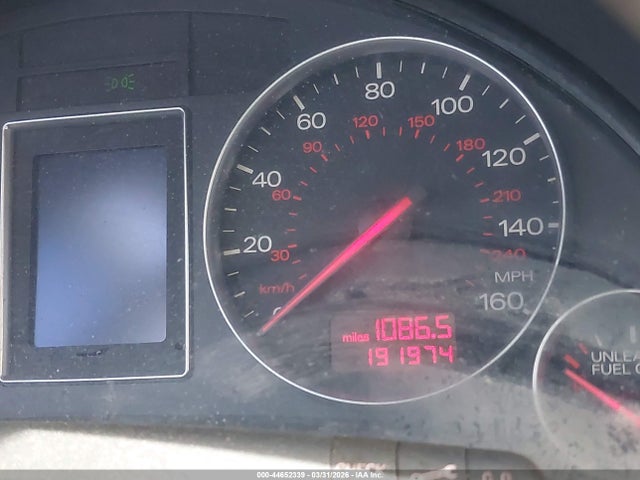 44652339 :رقم المزاد ، WAULC68E52A313482 vin ، 2002 Audi A4 1.8t مزاد بيع