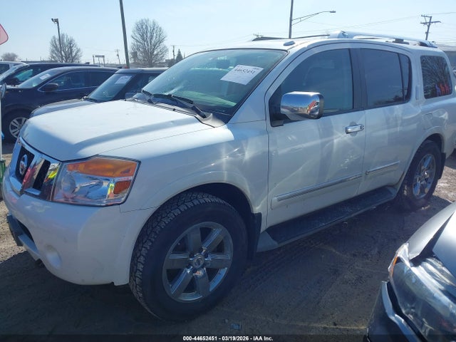 2013 Nissan Armada Platinum მანქანა იყიდება აუქციონზე, vin: 5N1AA0NE5DN606534, აუქციონის ნომერი: 44652451