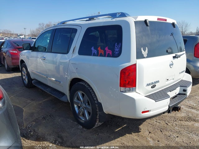 2013 Nissan Armada Platinum მანქანა იყიდება აუქციონზე, vin: 5N1AA0NE5DN606534, აუქციონის ნომერი: 44652451