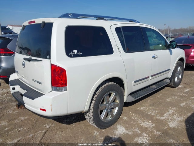 2013 Nissan Armada Platinum მანქანა იყიდება აუქციონზე, vin: 5N1AA0NE5DN606534, აუქციონის ნომერი: 44652451
