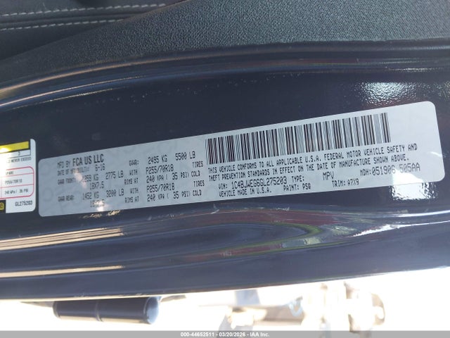 1C4BJWEG6GL275203 Jeep Wrangler Unlimited Sahara