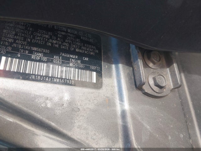 2021 NISSAN ROGUE SPORT JN1BJ1AV1MW567930 Photo 8