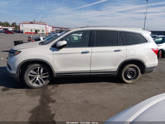 2016 Honda Pilot Touring მანქანა იყიდება აუქციონზე, vin: 5FNYF5H99GB051395, აუქციონის ნომერი: 44654847