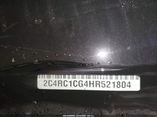 Auction sale of the 2017 Chrysler Pacifica Lx, vin: 2C4RC1CG4HR521804, lot number: 44658696