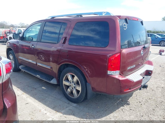 44658836 :رقم المزاد ، 5N1BA0ND7BN608391 vin ، 2011 Nissan Armada Platinum مزاد بيع