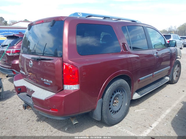44658836 :رقم المزاد ، 5N1BA0ND7BN608391 vin ، 2011 Nissan Armada Platinum مزاد بيع